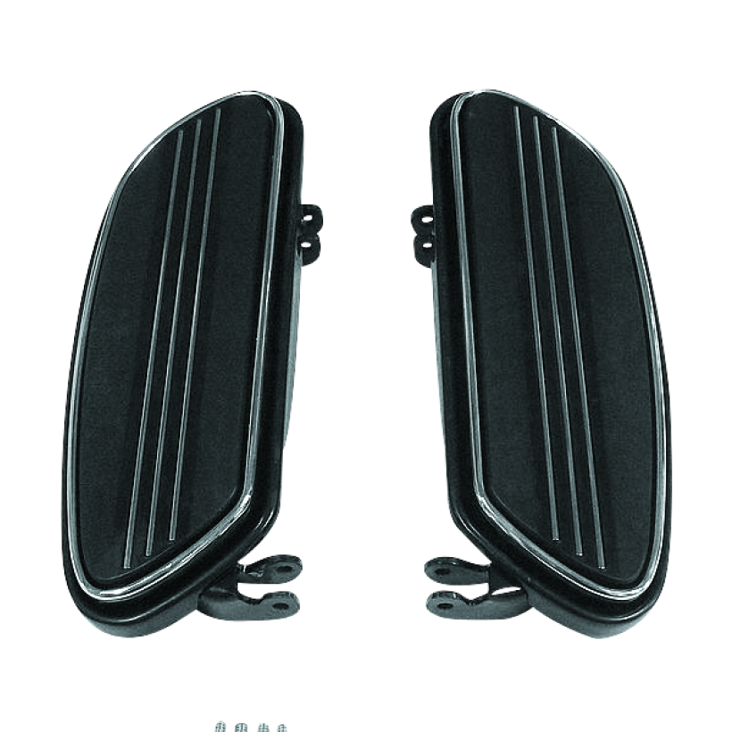 Biker's Choice 1986-Up FLH FLT Black Extended Floorboard Kit product image