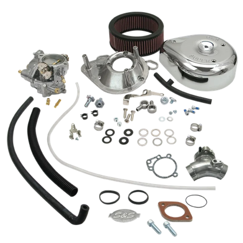 S&S Cycle Big Twin Super E Carburetor Kit 160-1717