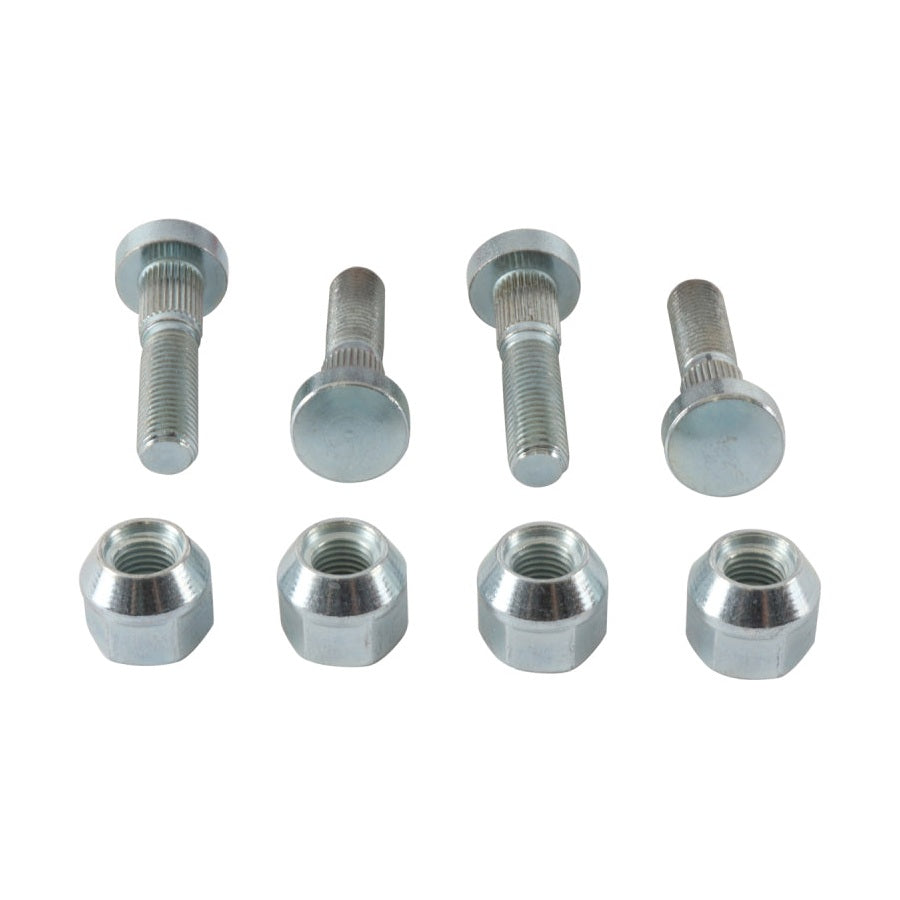 All Balls Racing 12-13 Yamaha YFM300 Grizzly Wheel Stud & Nut Kit Rear