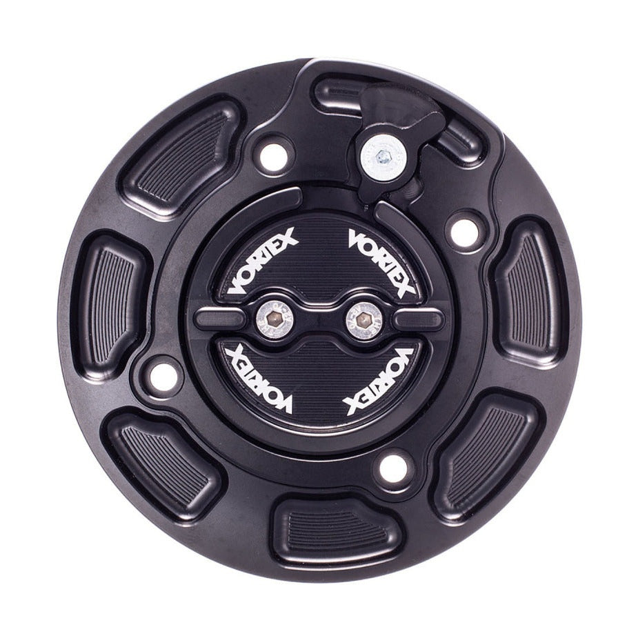 Vortex Racing V3 Fuel Cap - Black - Vortex Racing motorcycle part