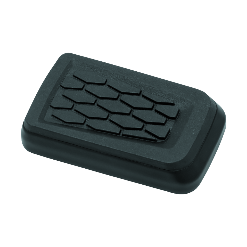 Kuryakyn Hex Brake Pedal Pad FX Models Black - Harley-Davidson