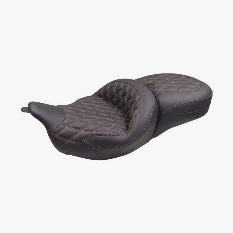 Mustang 08-25 Harley Touring Super Touring One-Piece Seat - 89538MO motorcycle seat accessory