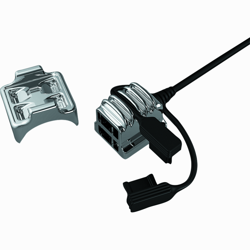 Kuryakyn USB Power Port Universal Charger Chrome