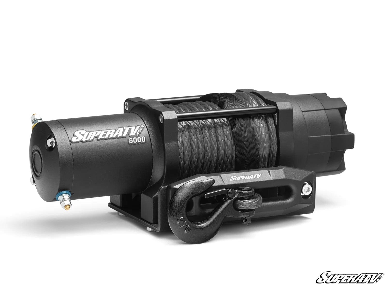 product display of the 6000 lb winch