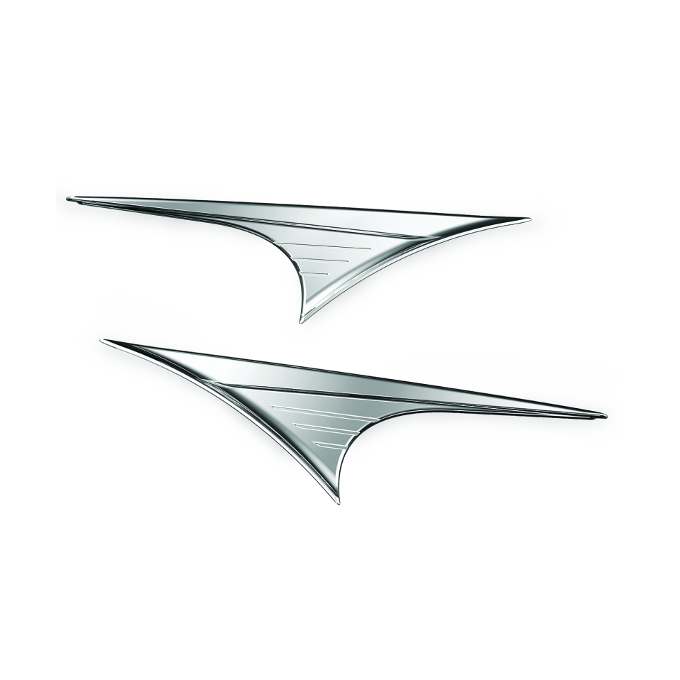 Kuryakyn Side Body Accents For Trikes Chrome - Harley-Davidson