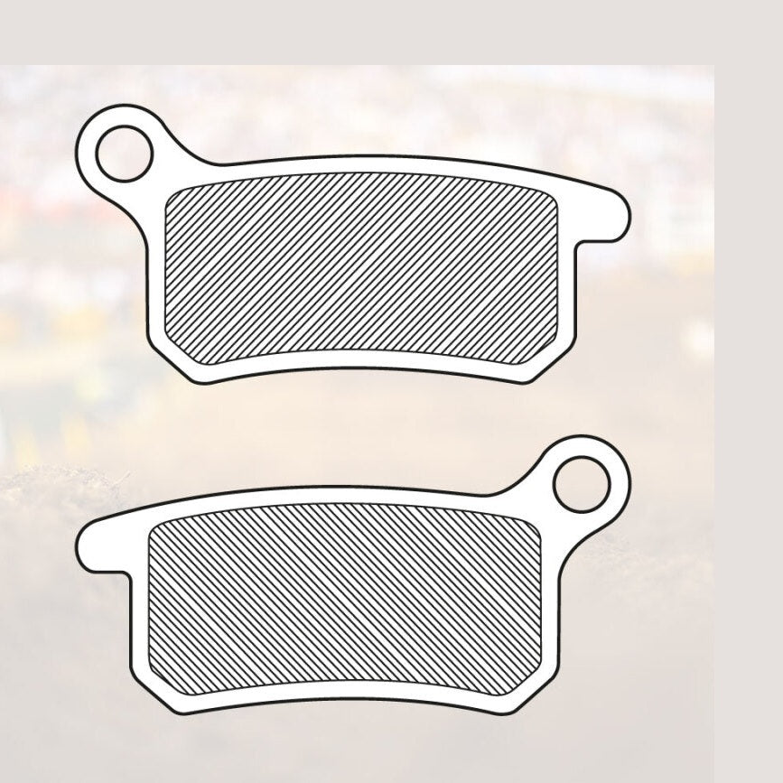 Renthal RC-1 Works Front/Rear Brake Pads - Gas - BP-112