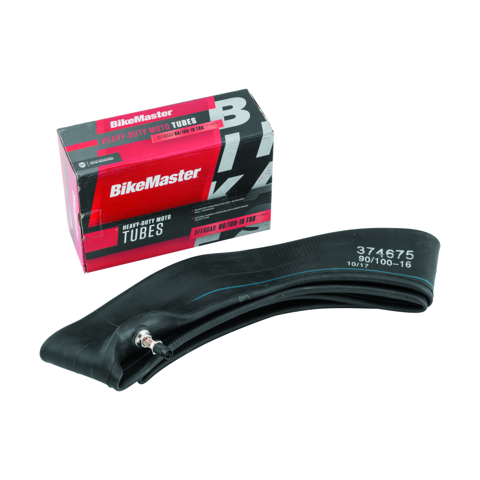 BikeMaster 90/100-16 TR6 Heavy-Duty Motorcycle Inner Tube product image