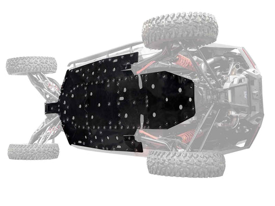Polaris RZR Turbo R 4 Full Skid Plate