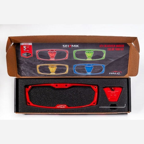 Seizmik Halo-Ra Cast Aluminum Trim Kit - Red Accessory
