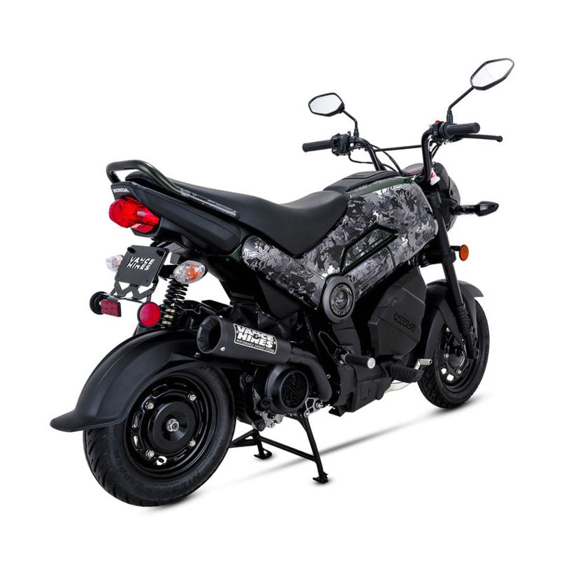 Vance & Hines Honda 17-22 Navi Upswept Exhaust Black Slip-On Exhaust product image