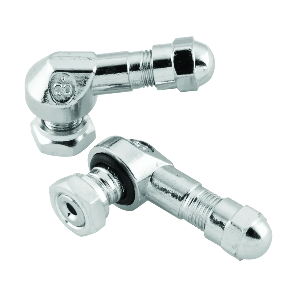 BikeMaster Valve Stems - 2-Pack - Chrome product image