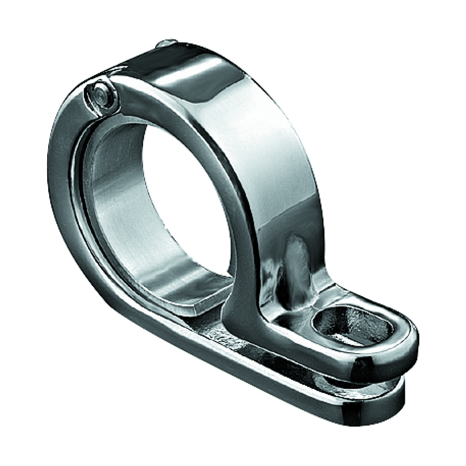 Kuryakyn P-Clamp 1-1/2in - 1-5/8in P-Clamp Chrome