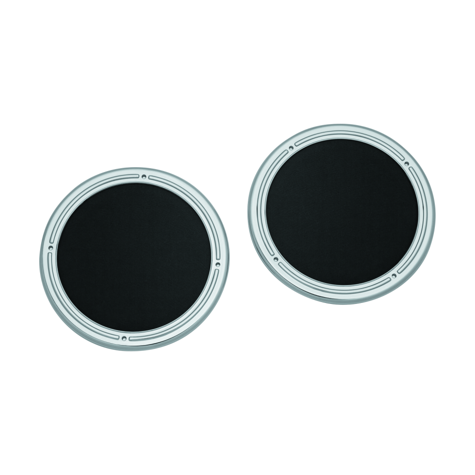 Kuryakyn Rear Speaker Accents For Touring Models Chrome