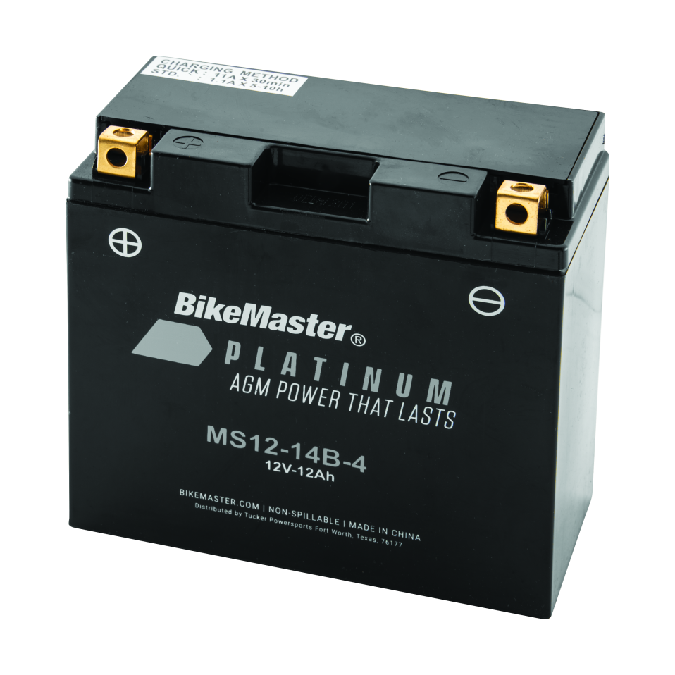 BikeMaster AGM Battery - MS12-14B-4 product image