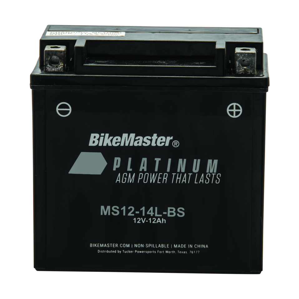 BikeMaster AGM Battery - MS12-14L-BS product image