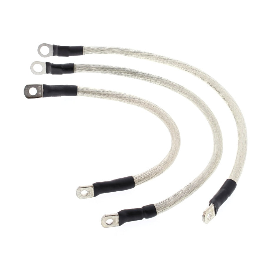 All Balls Racing Harley-Davidson Battery Cable Kit Clear 79-3003