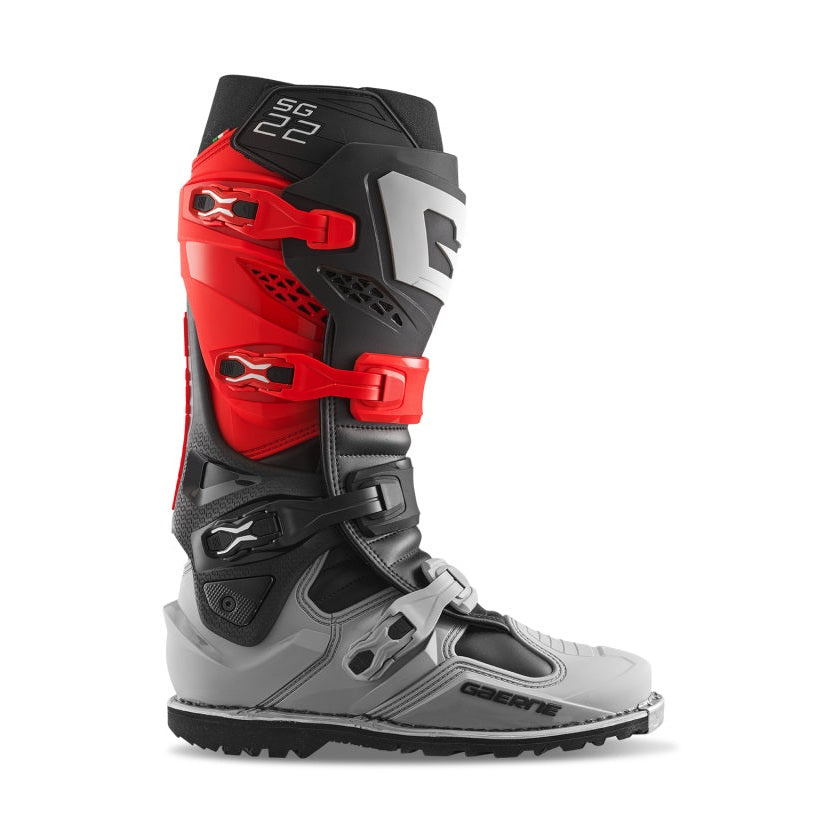 Gaerne SG22 LE Gore-Tex Enduro Boots Red/Black/Grey - Size 9