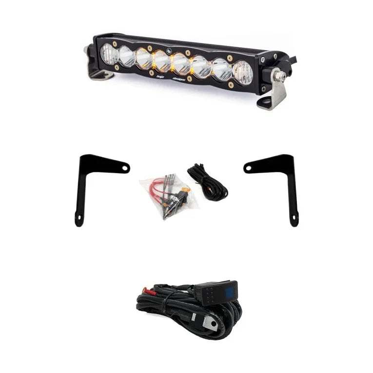 Baja Designs Can-Am Maverick X3 10-Inch S8 Shock Kit - Clear 2017-2024