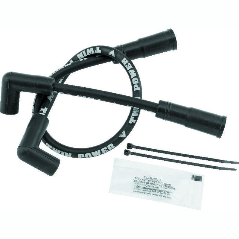 Twin Power Softail Dyna Black Ignition Wire Set
