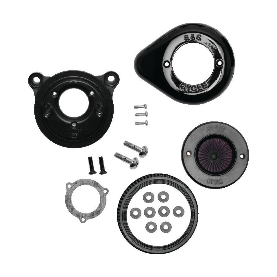 S&S Cycle Stealth Air Stinger Harley Touring/Softail Gloss Black