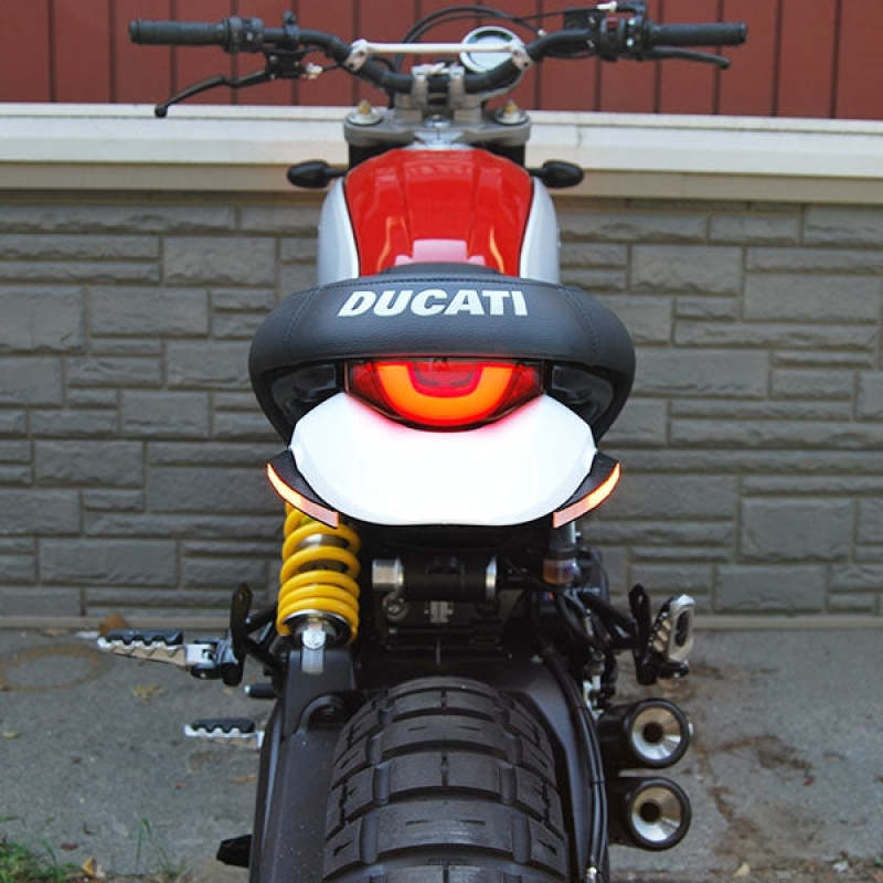 New Rage Cycles Ducati Scrambler Desert Sled Fender Eliminator Kit sport bike motorcycle upgrade