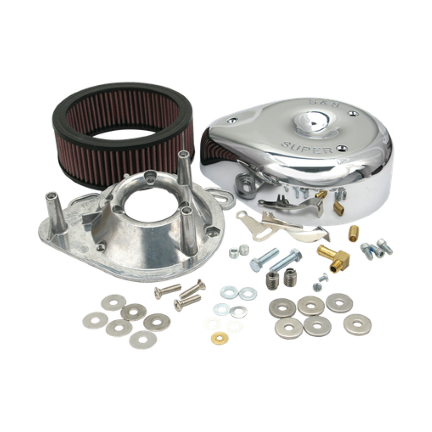 S&S Cycle Teardrop Air Cleaner Cover for Super E/G 17-0399