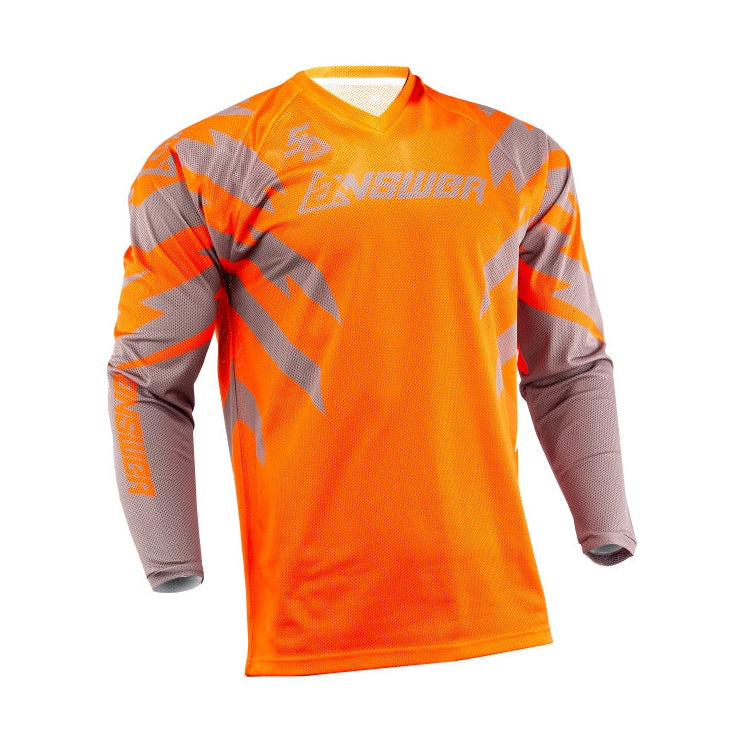 Answer 26 LE Syncron Rizz Vented Jersey Orange/Grey/White - XL