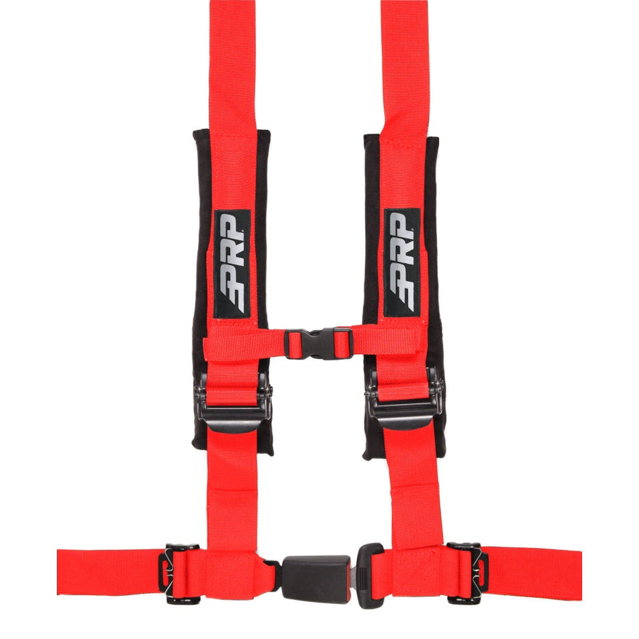 PRP 4.2 4-Point UTV Harness - Red