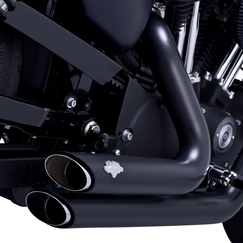 Vance & Hines Sportster 04-13 Shortshots Staggered Full System Exhaust product image