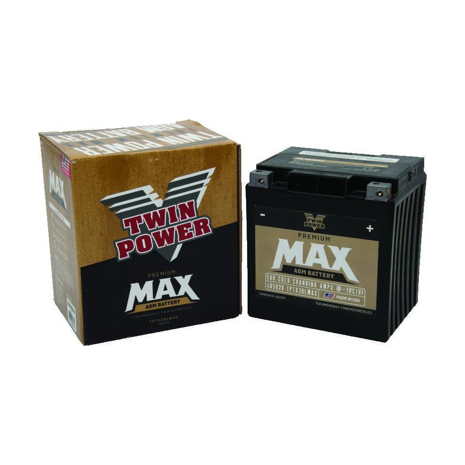 Twin Power GYZ-32HL Premium MAX Battery Made in USA 500 CCA
