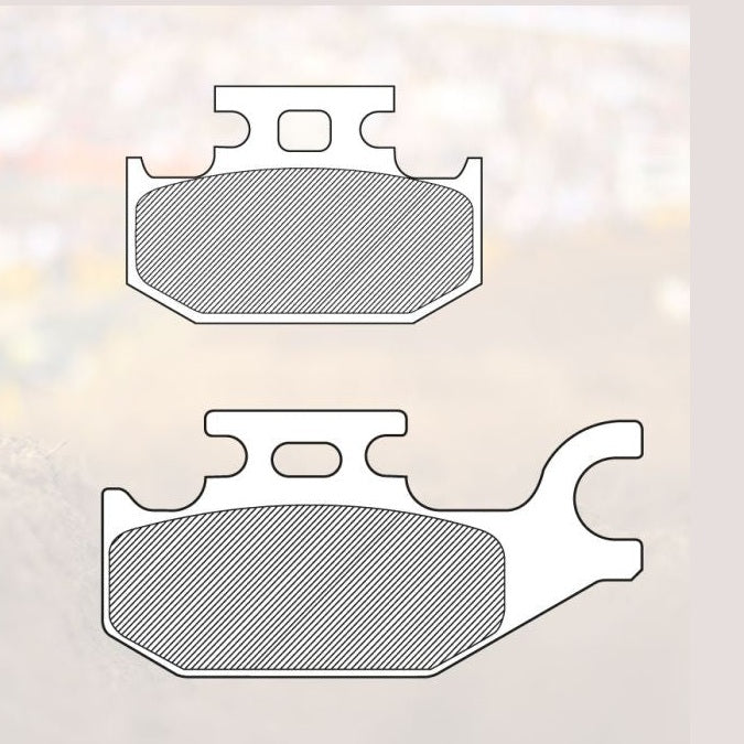 Renthal RC-1 Works Brake Pads - Kawasaki KX65 - BP-114