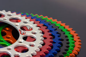 Renthal Rear Grooved Sprocket 520 50T - Honda/Yamaha - 150U-520-50GBBK
