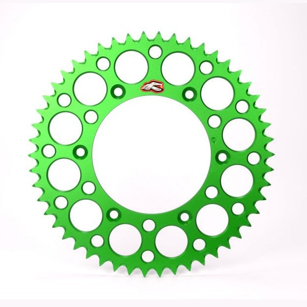 Renthal Rear Grooved Sprocket 420 50T - Kawasaki - 191U-420-50GEGN