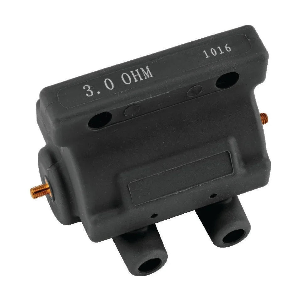 Twin Power Big Twin / Sportster Ignition Coil Black 3 Ohm Late Style
