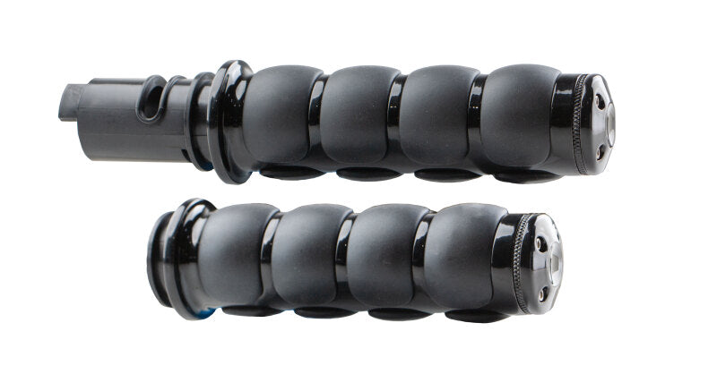Kuryakyn ISO Grips Touring Softails Throttle-By-Wire Black