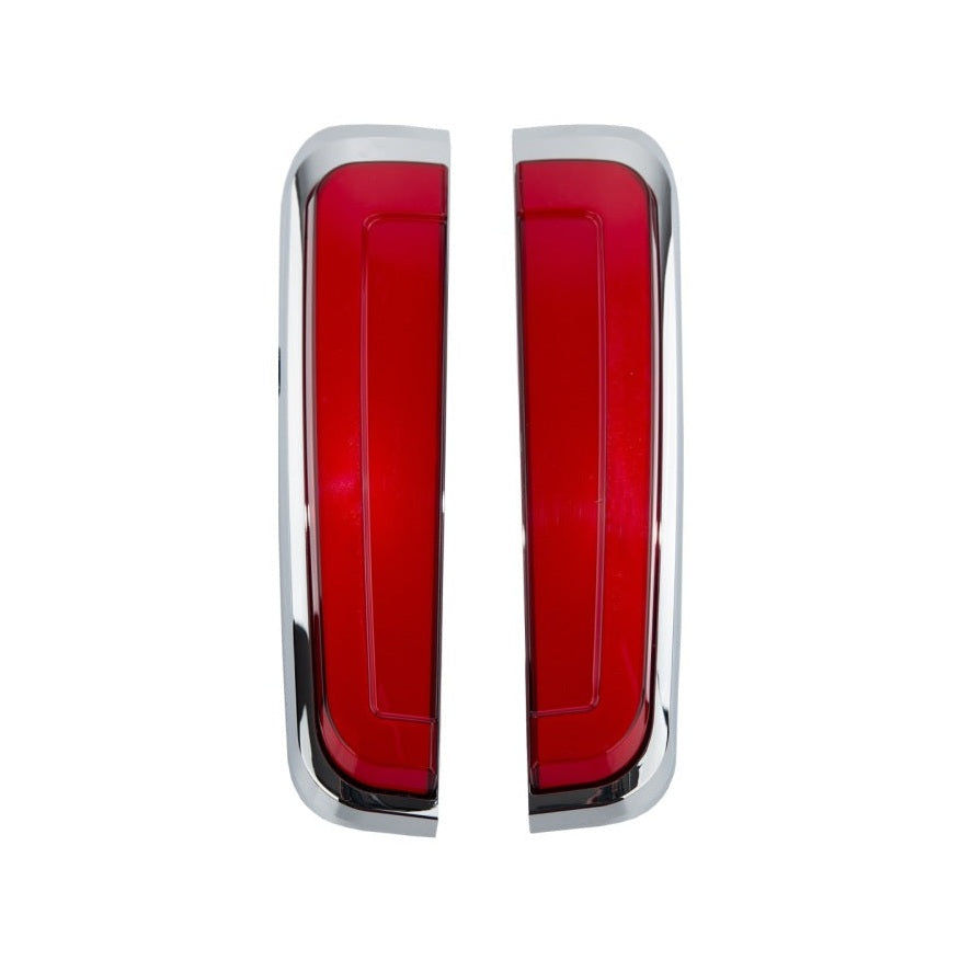 Kuryakyn Tracer LED Rear Lights Harley-Davidson Tri Glide - Red/Chrome