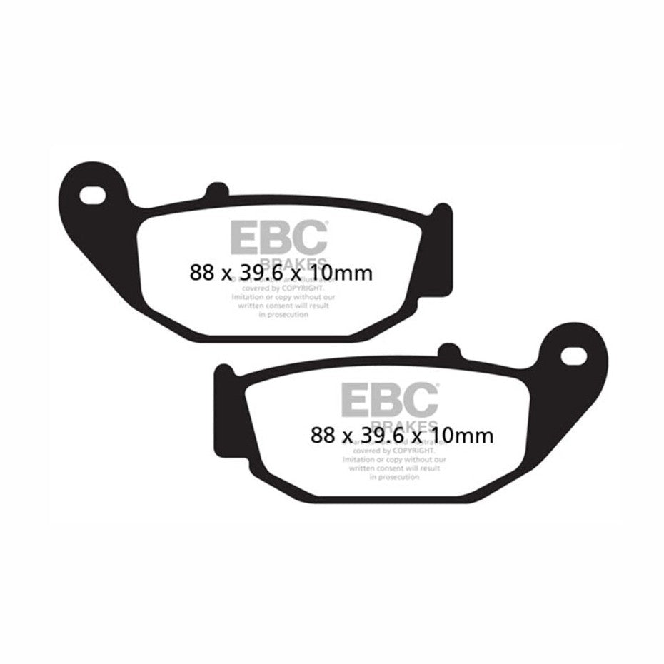 EBC FA629 Honda CB 125 R Organic Brake Pads product image 1