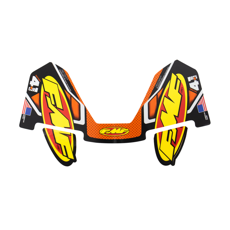 FMF 4.1 Colorways 2020 Logo Kit - Orange