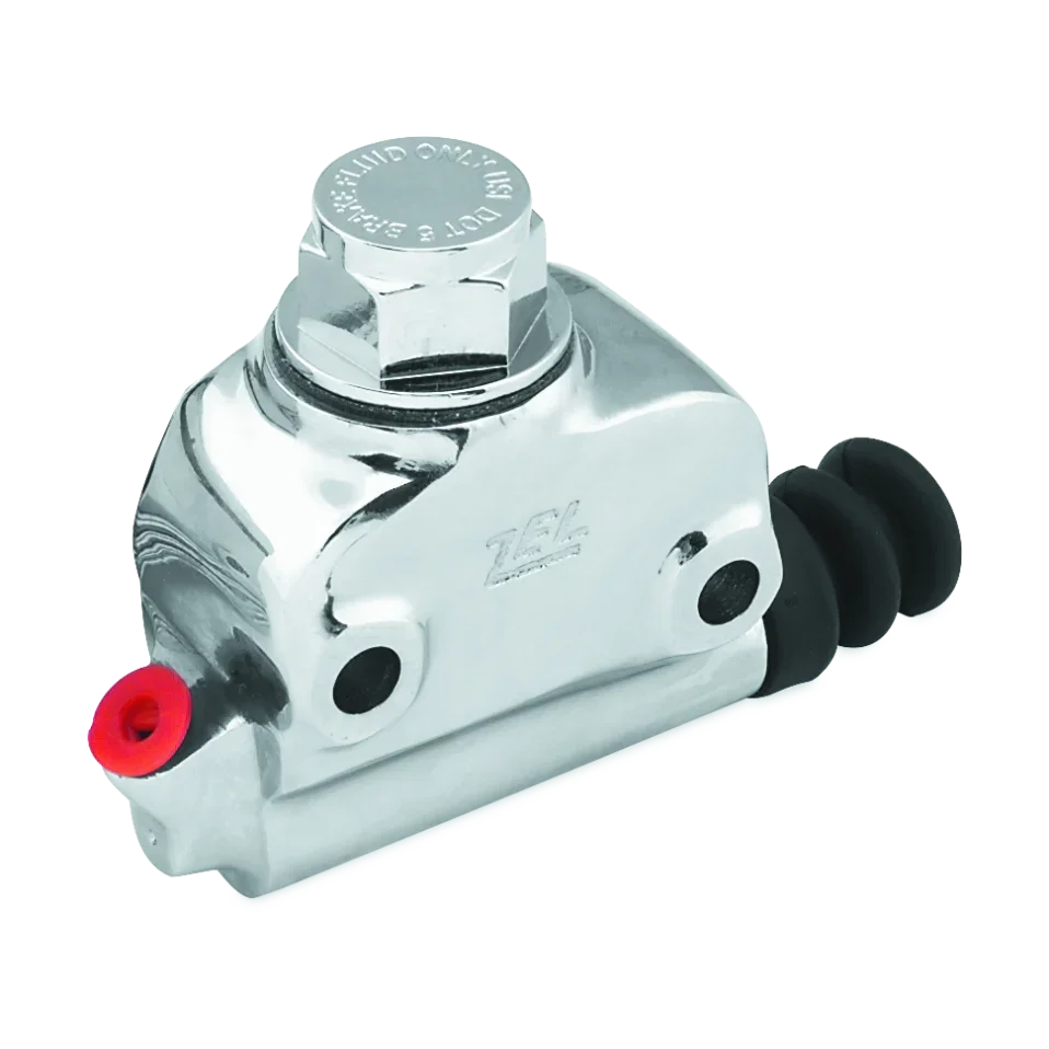 Biker's Choice Big Twin Chrome Wagner Style Rear Master Cylinder product image