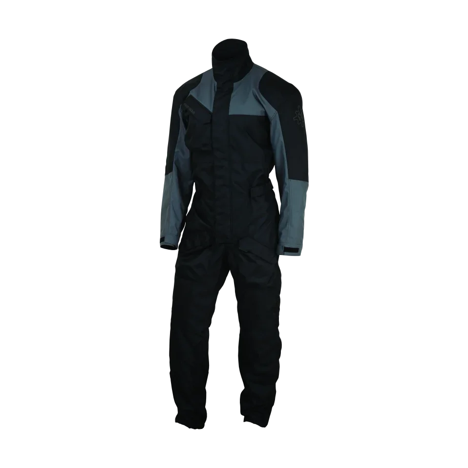 Firstgear Thermosuit 2.0 Motorcycle Riding Suit Grey/Black - Small