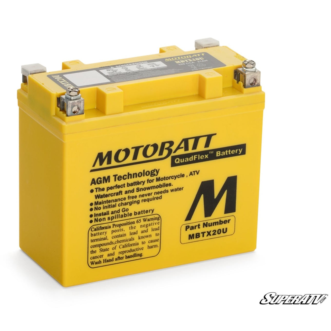 Can-Am Maverick Trail Motobatt Battery Replacement