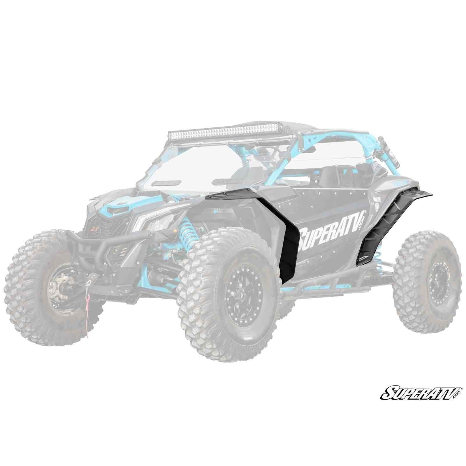 Picture of the Can-Am Maverick X3 Fender Flares installed