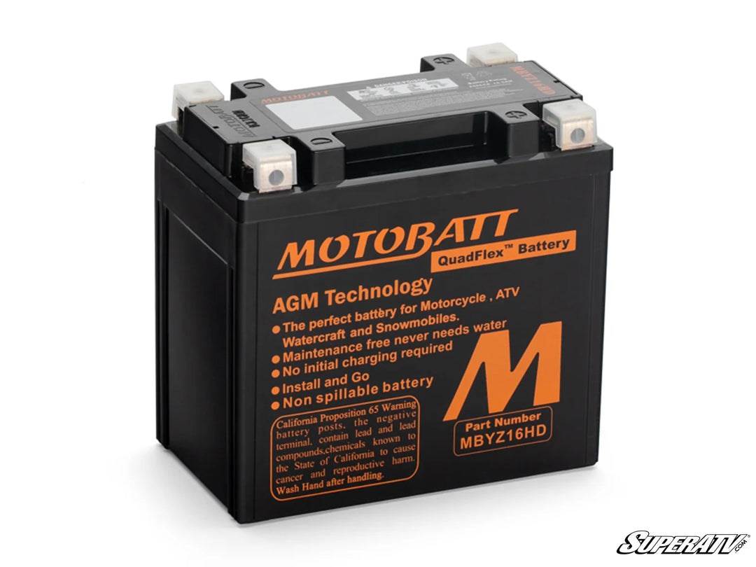 Honda ATV MOTOBATT Battery Replacement