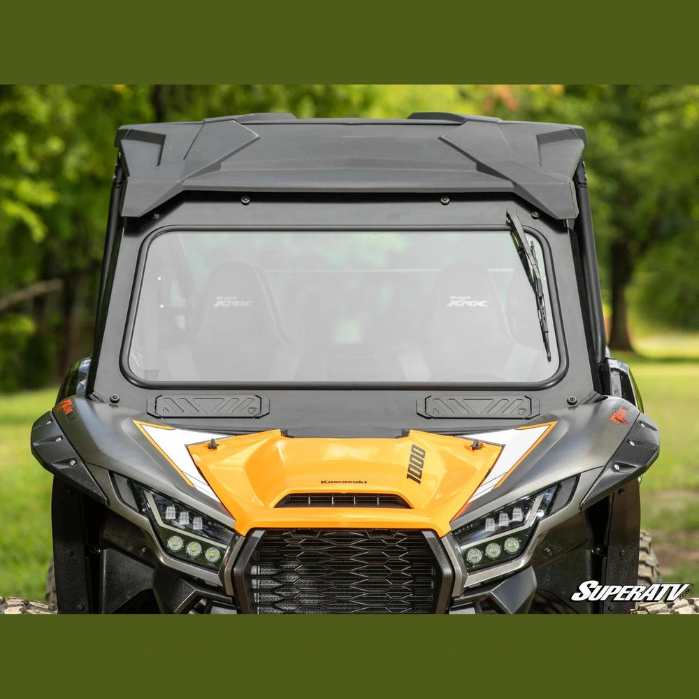 SuperATV GWS-K-KRX-S-01 Glass Windshield for 2020+ Kawasaki Teryx KRX 1000