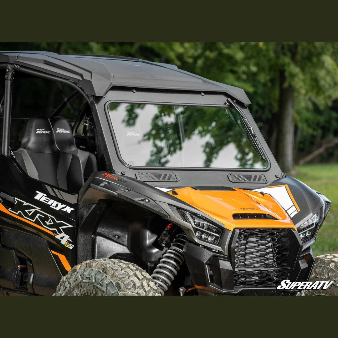 SuperATV GWS-K-KRX-S-01 Glass Windshield for 2020+ Kawasaki Teryx KRX 1000