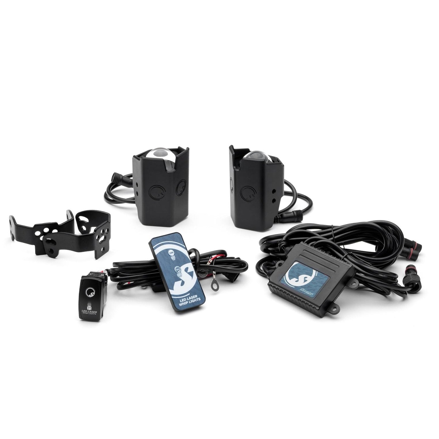 LED Laser Whip Lights
