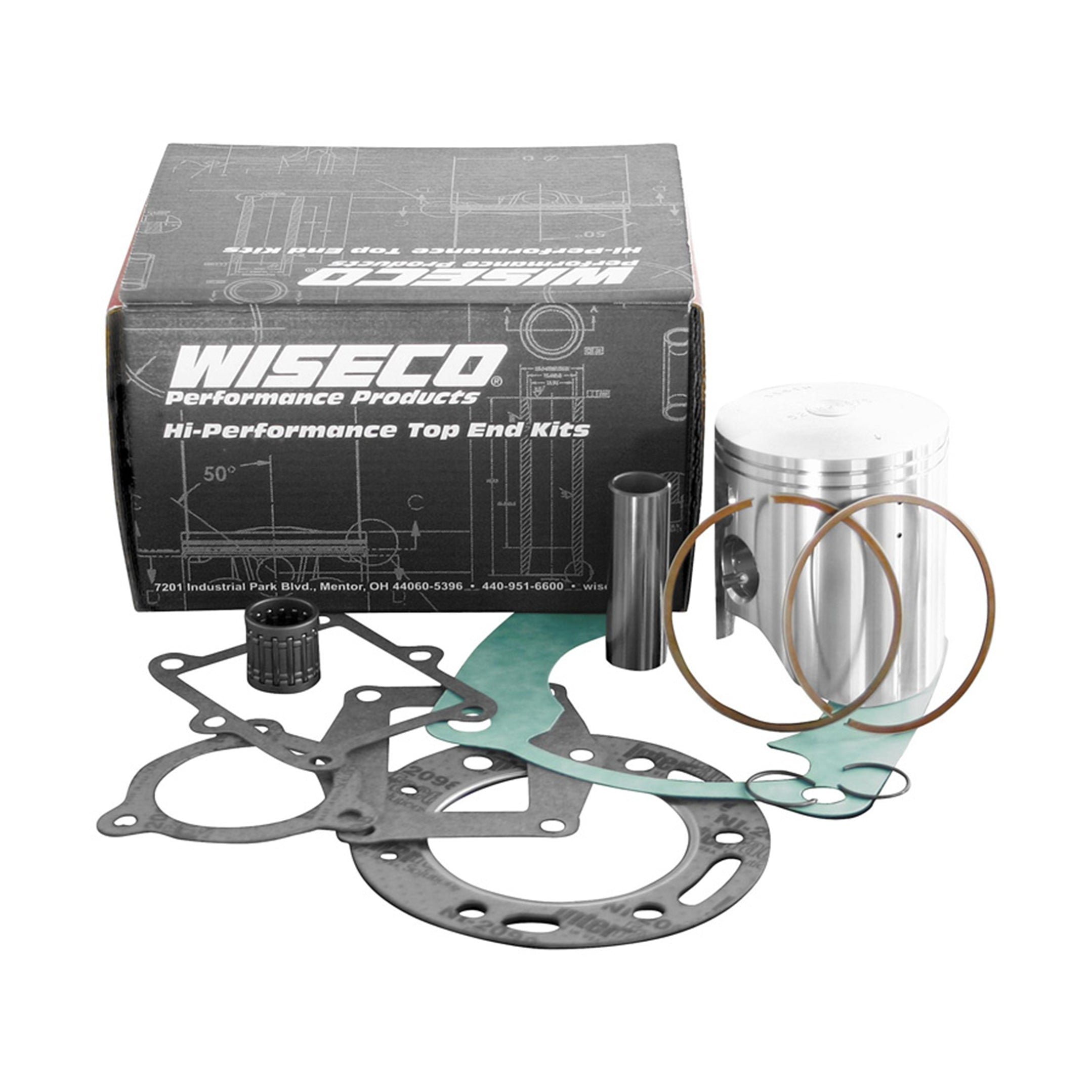 Wiseco Kawasaki ZX750 GPZ Piston Kit 1982-1985 - K810