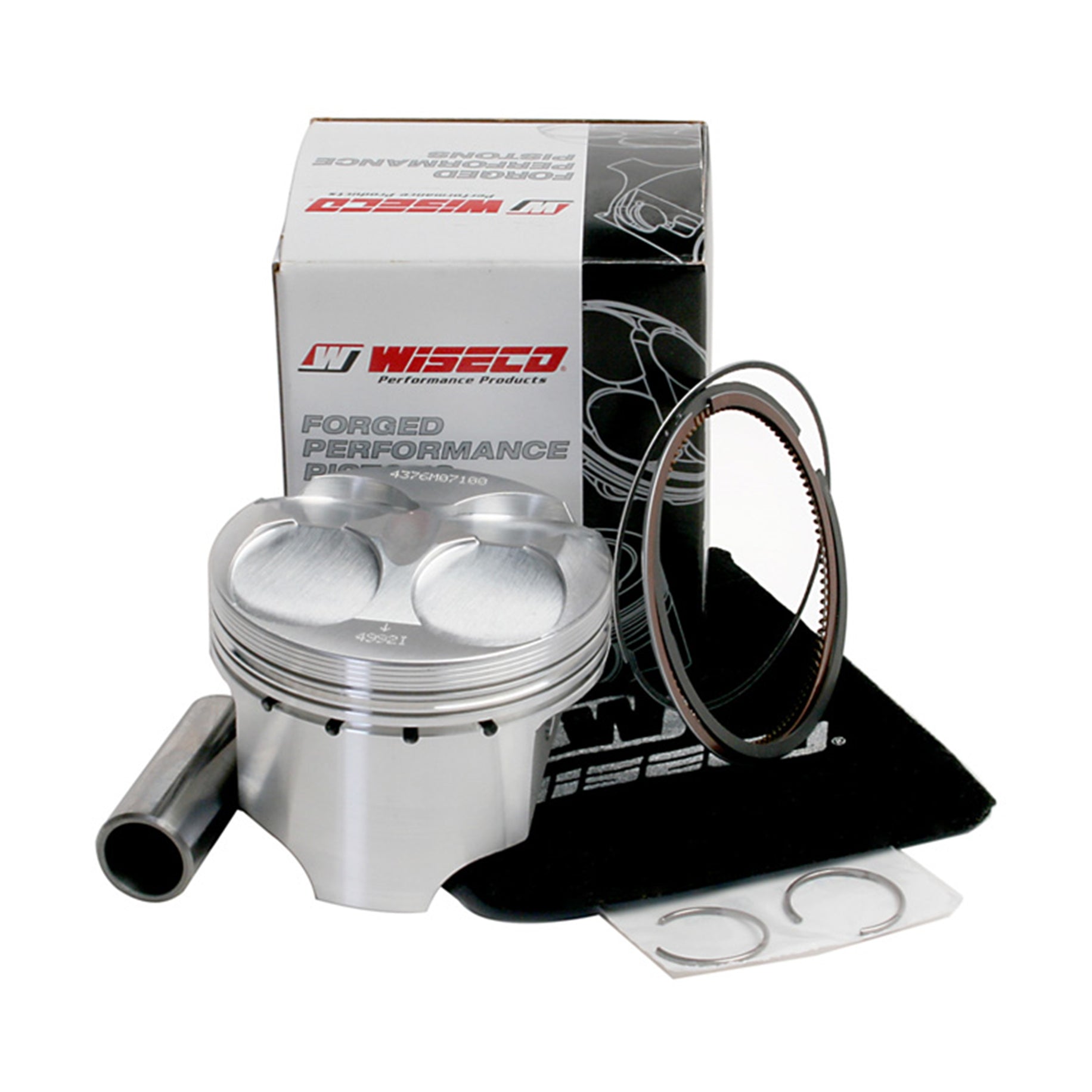 Wiseco Suzuki GSX-R750 Piston Kit 13:1 1986-1987 - 4376M07100