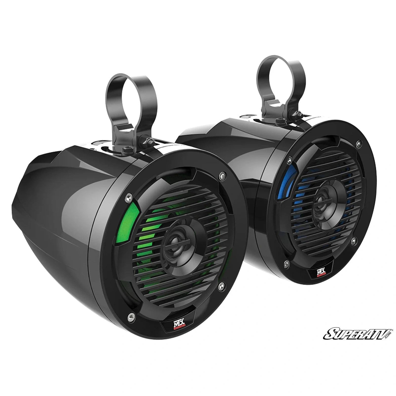 MTX MUD65PL 6.5" UTV Speakers With LED Lights