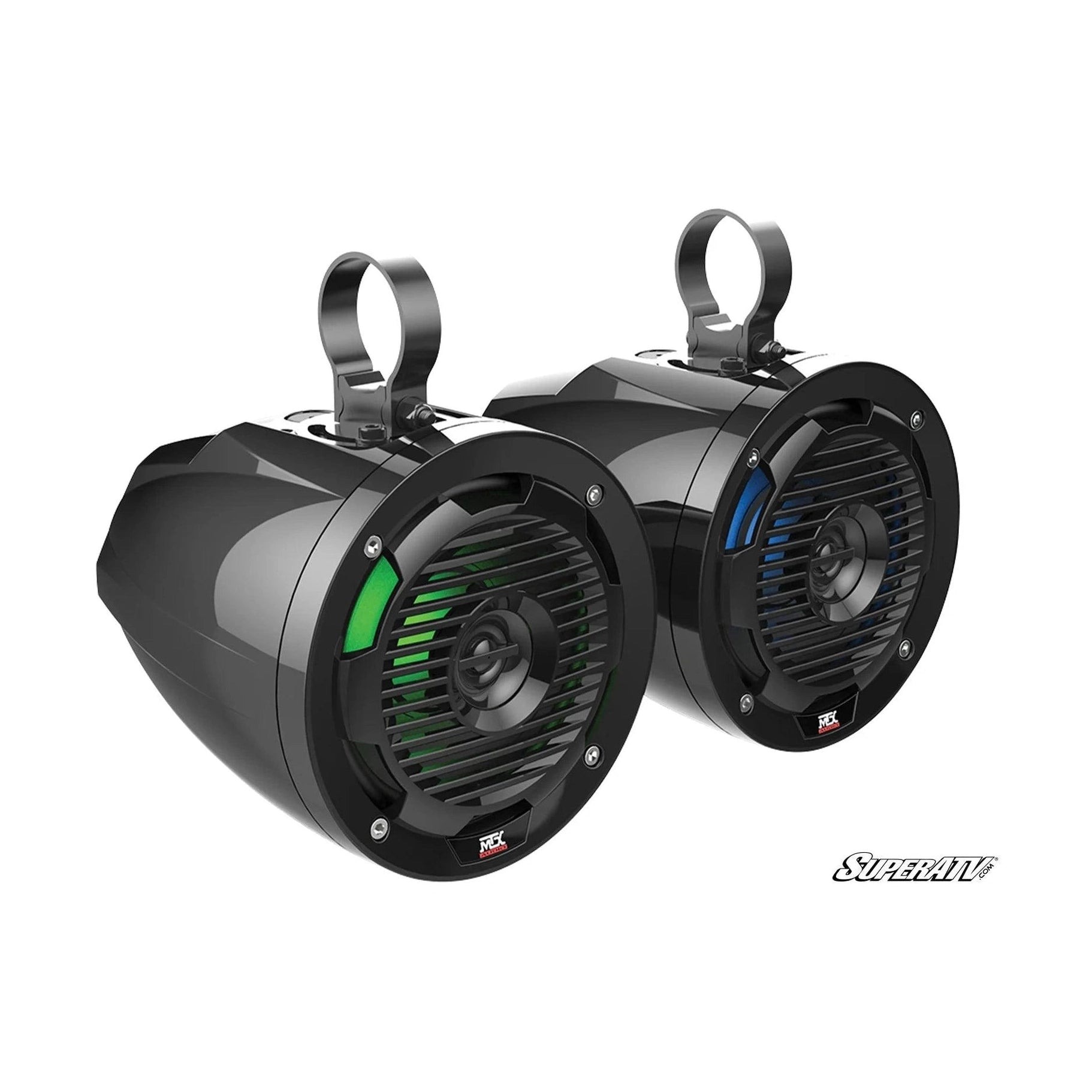 MTX MUD65PL 6.5" UTV Speakers With LED Lights